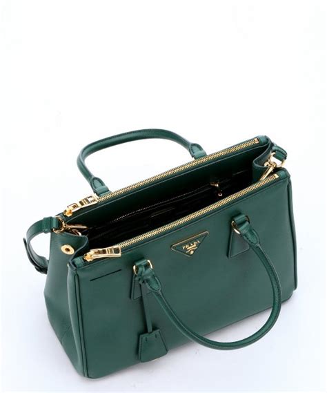 prada green handbag